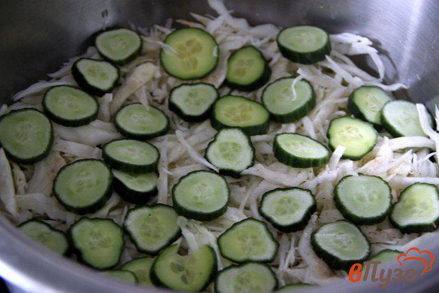 Фото приготовление рецепта: «Слоеный» овощной суп шаг №4