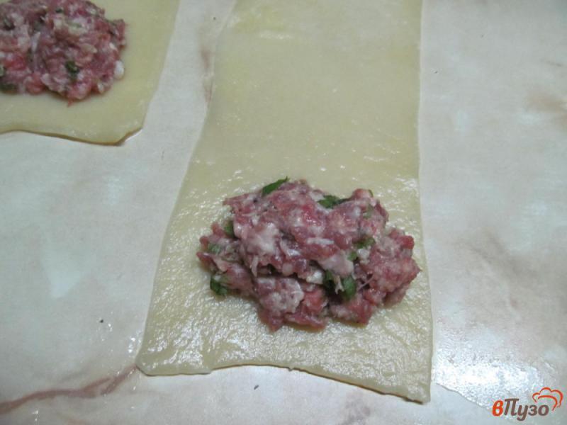 Фото приготовление рецепта: Ленивая лазанья с мясным фаршем шаг №5