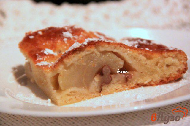 Фото приготовление рецепта: Пирог «Яблочные горки» шаг №9