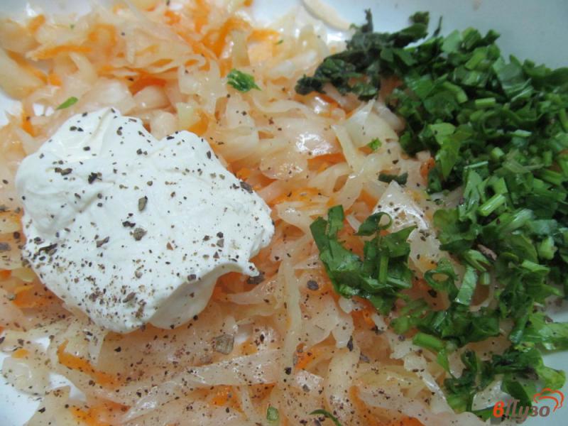 Фото приготовление рецепта: Салат из квашеной капусты с яблоком шаг №1