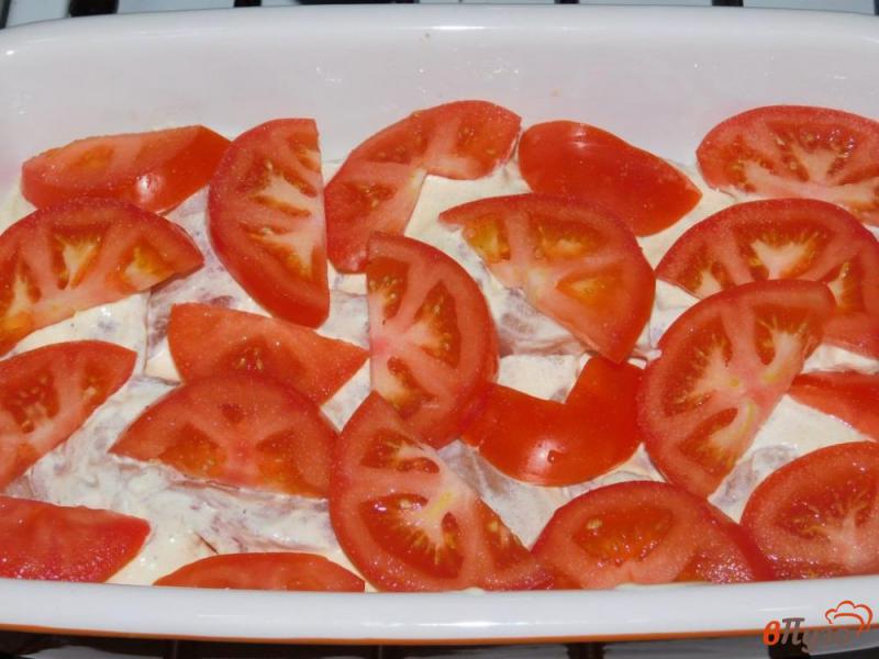 Фото приготовление рецепта: Рыба в горчично-сметанном соусе в духовке шаг №3