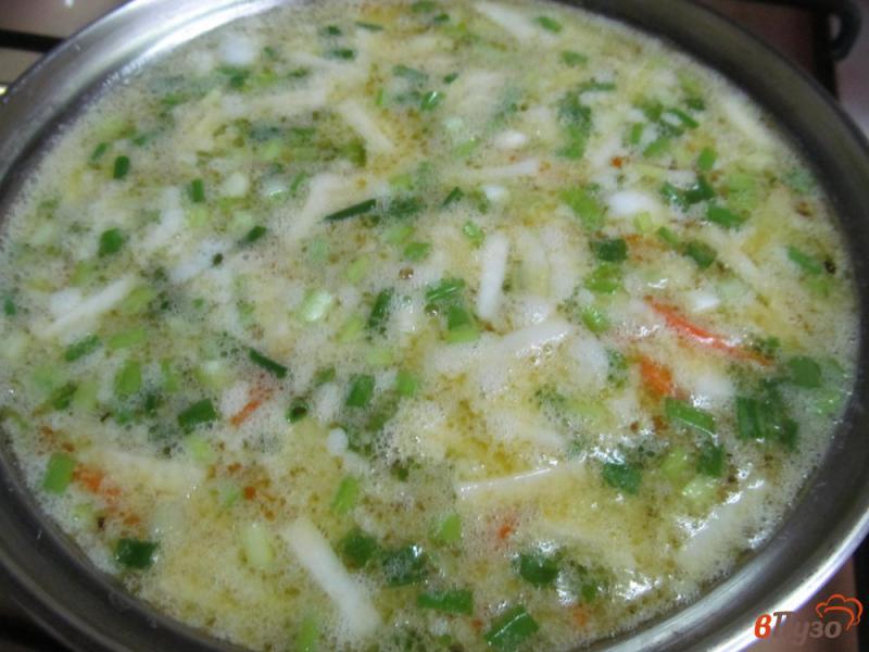 Фото приготовление рецепта: Суп с клецками из картофеля с мясным фаршем шаг №2