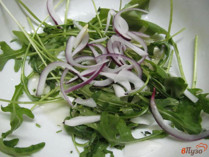 Фото приготовление рецепта: Салат из помидоров с рукколой шаг №1