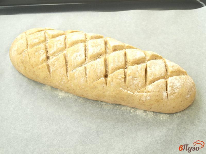 Фото приготовление рецепта: Цельнозерновой хлеб шаг №7