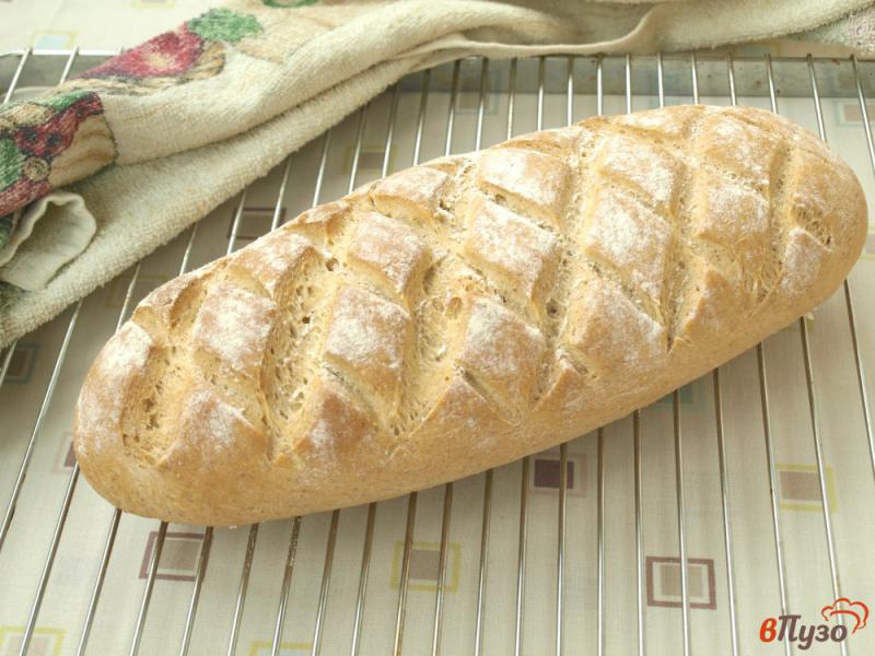 Фото приготовление рецепта: Цельнозерновой хлеб шаг №8