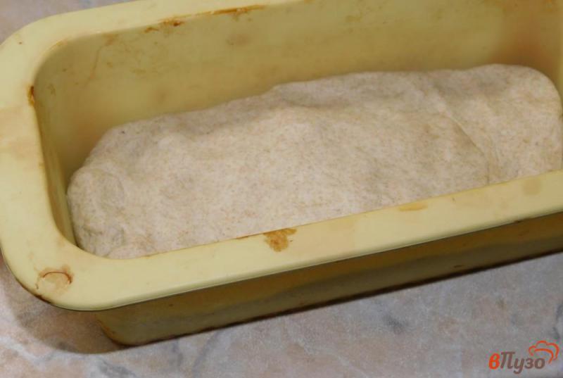 Фото приготовление рецепта: Пшенично-ржаной хлеб шаг №4