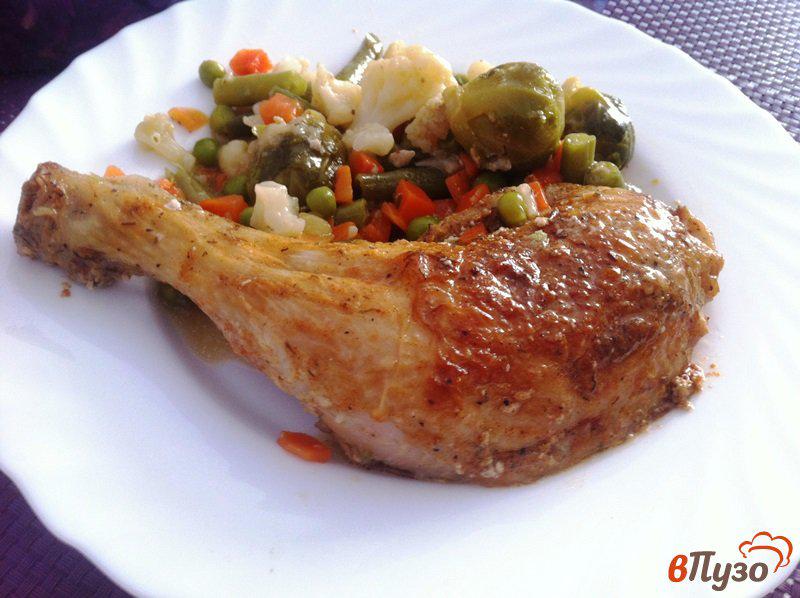 Фото приготовление рецепта: Куриные окорочка в остром маринаде шаг №4