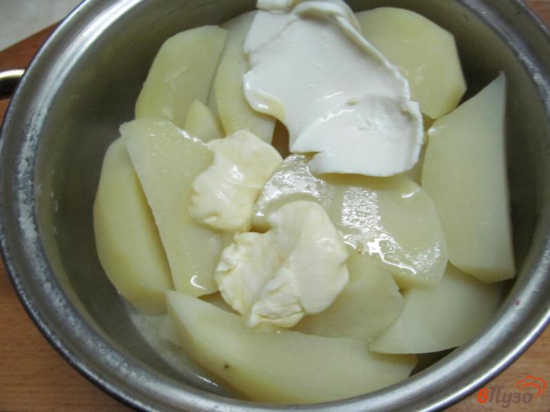Фото приготовление рецепта: Запеканка картофельная с фрикадельками шаг №1