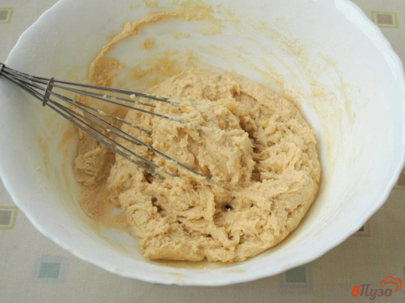 Фото приготовление рецепта: Ванильное печенье с лимонной цедрой шаг №3