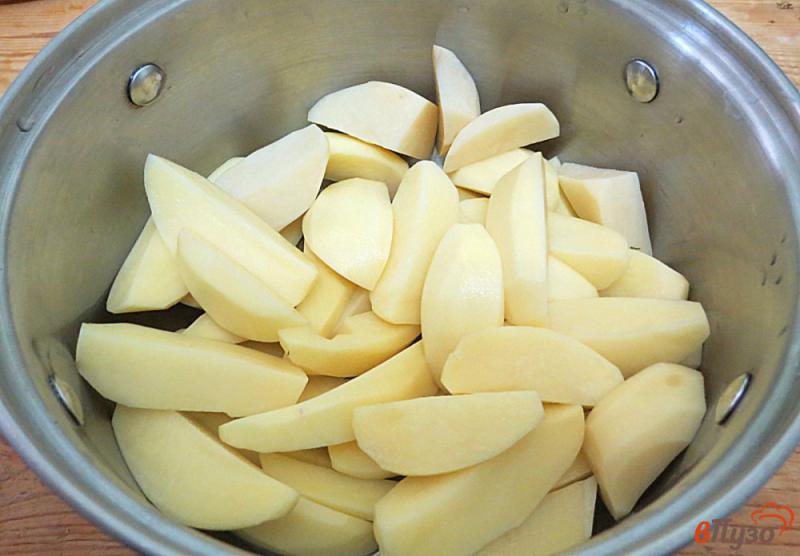 Фото приготовление рецепта: Тыквенно - картофельный суп пюре шаг №2