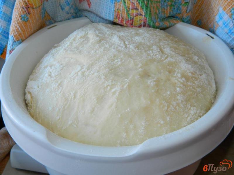 Фото приготовление рецепта: Хлеб пшеничный шаг №4