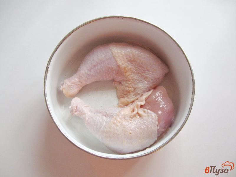 Фото приготовление рецепта: Курица запеченная с сыром шаг №1