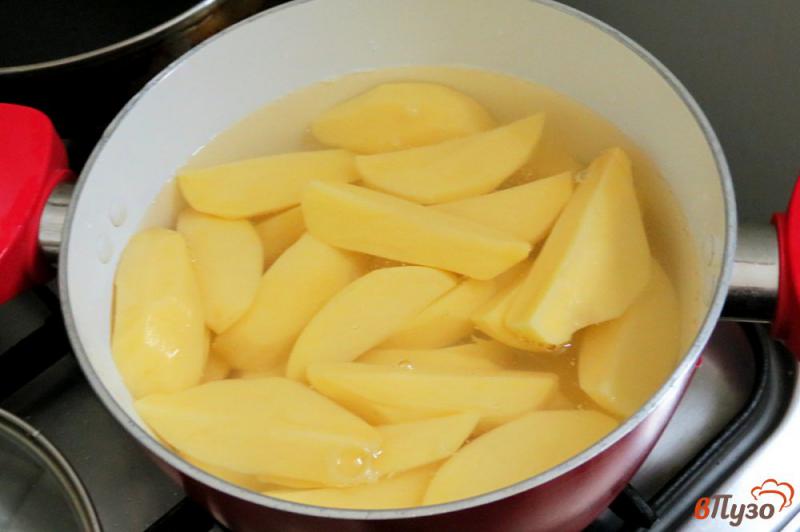 Фото приготовление рецепта: Картофельно-сырное пюре алиго шаг №1