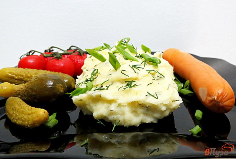 Фото приготовление рецепта: Картофельно-сырное пюре алиго шаг №8