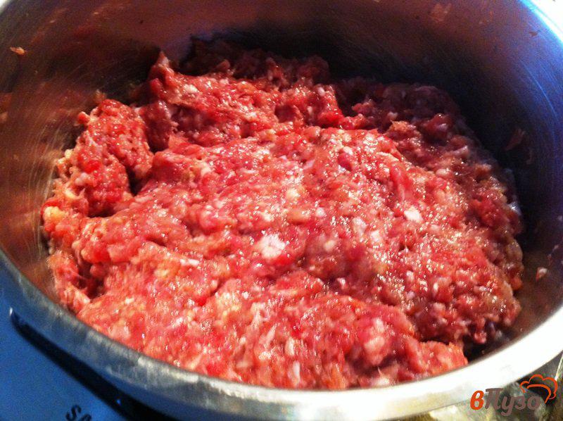 Фото приготовление рецепта: Болгарский перец фаршированный мясом шаг №2
