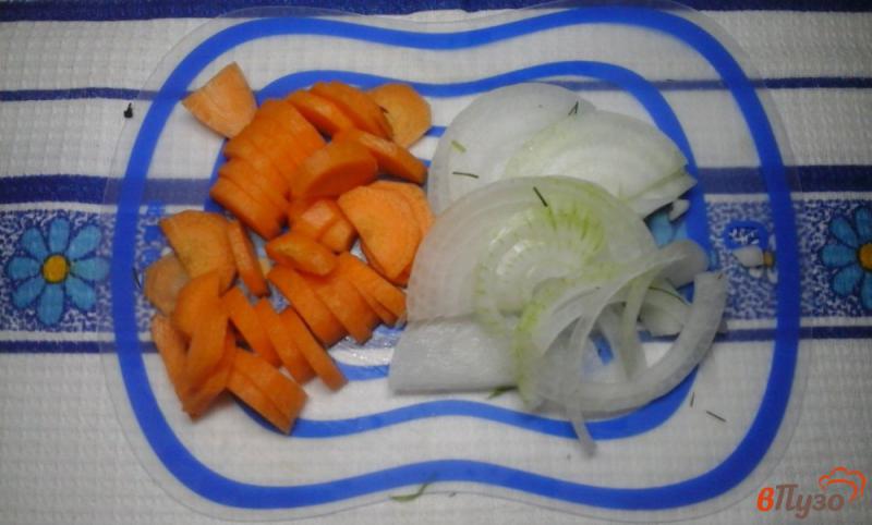 Фото приготовление рецепта: Говядина отварная с овощами шаг №4