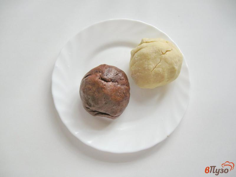 Фото приготовление рецепта: Шоколадно-лимонное печенье шаг №2