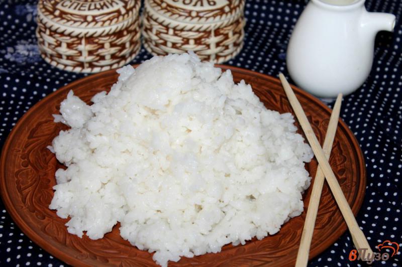 Фото приготовление рецепта: Рис для приготовления суши в мультиварке шаг №7