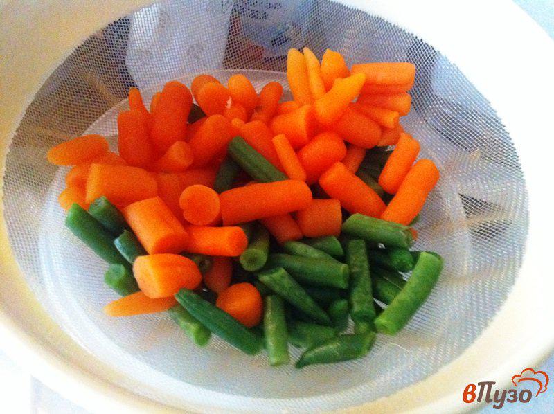 Фото приготовление рецепта: Гарнир из риса и овощей шаг №1