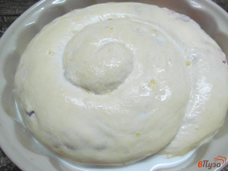 Фото приготовление рецепта: Пирог с мясом на картофельном тесте шаг №7
