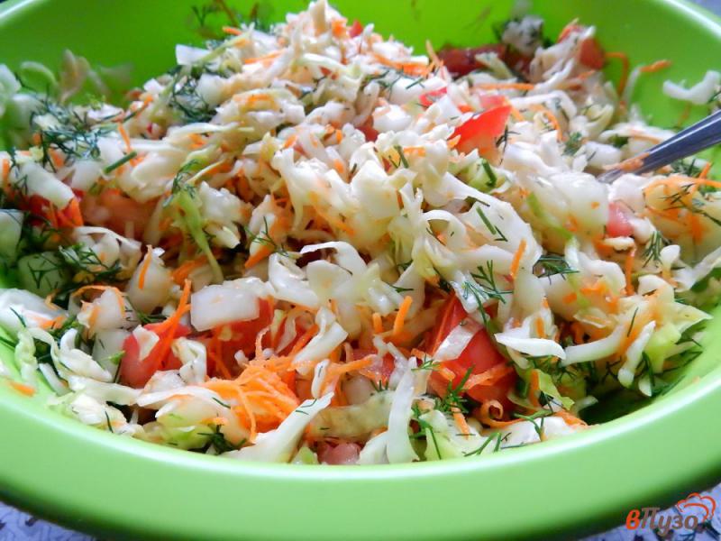 Фото приготовление рецепта: Салат из осенних овощей шаг №7