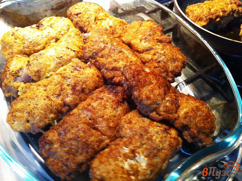 Фото приготовление рецепта: Куриное филе с аппетитной корочкой шаг №10