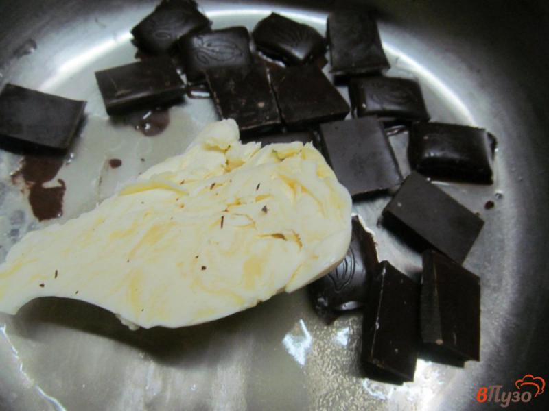 Фото приготовление рецепта: Пирожные с шоколадным кремом шаг №6
