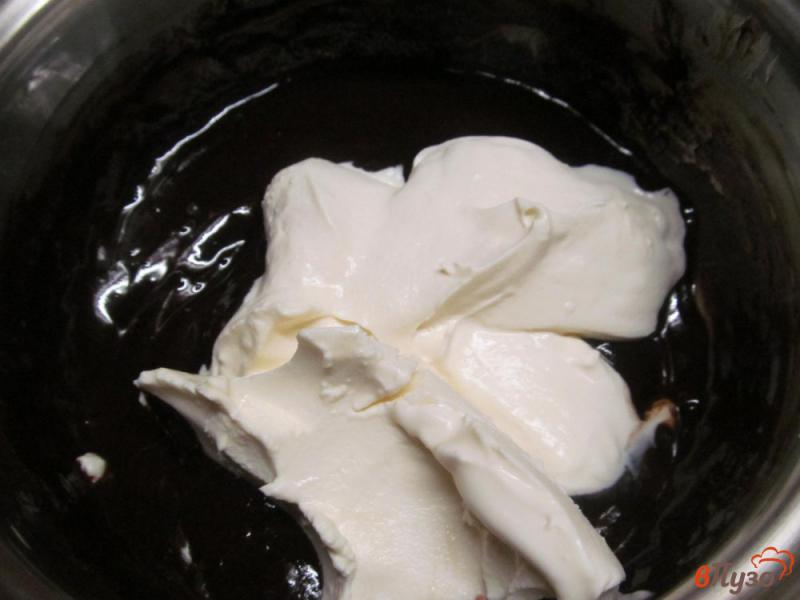 Фото приготовление рецепта: Пирожные с шоколадным кремом шаг №7