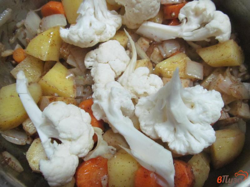 Фото приготовление рецепта: Овощной тажин в марокканском стиле шаг №4