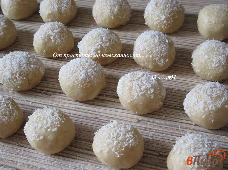 Фото приготовление рецепта: Яблочно-кокосовое печенье шаг №5