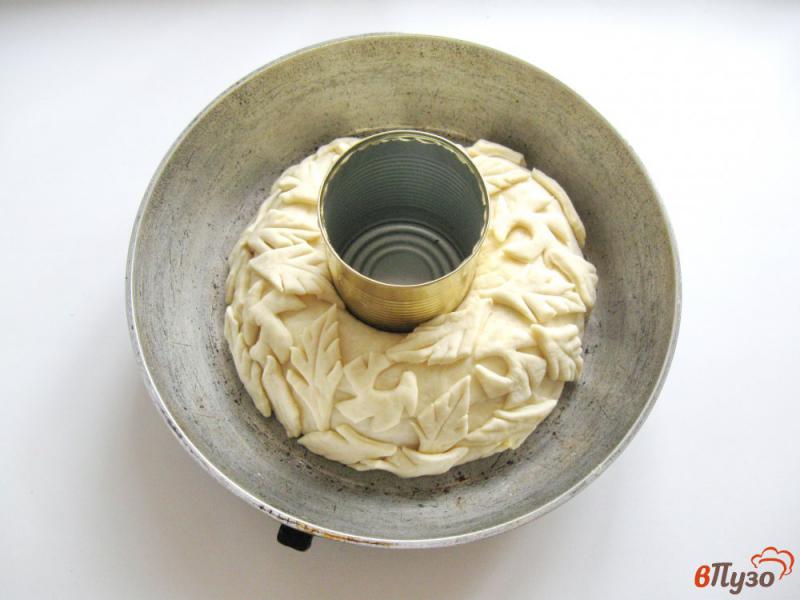 Фото приготовление рецепта: Пирог с горохом шаг №8