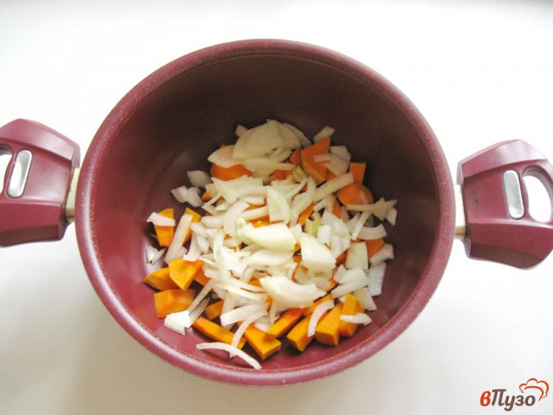 Фото приготовление рецепта: Картофель с тыквой и вешенками в сметане шаг №1