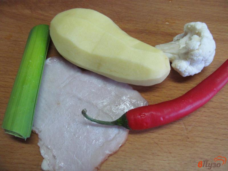 Фото приготовление рецепта: Овощные котлеты с ветчиной и сыром шаг №1