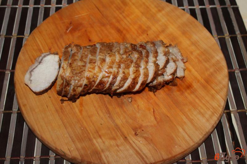 Фото приготовление рецепта: Свинина в острой аджике запеченная в рукаве шаг №5