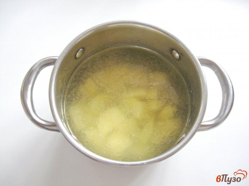 Фото приготовление рецепта: Овсяный суп с зеленым горошком шаг №1