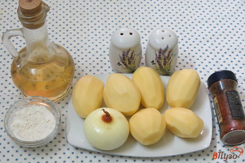 Фото приготовление рецепта: Отварной картофель запеченный в духовке шаг №1