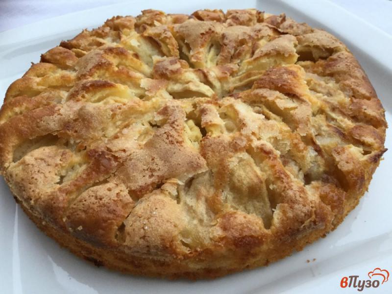 Фото приготовление рецепта: Яблочный пирог по-итальянски шаг №7