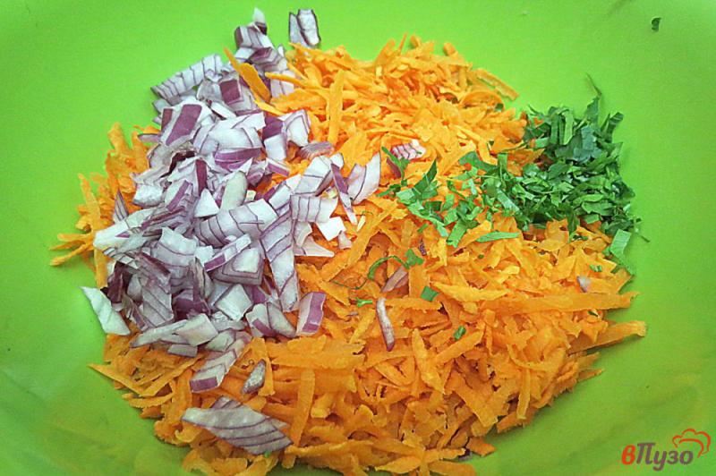 Фото приготовление рецепта: Французский морковный салат шаг №9