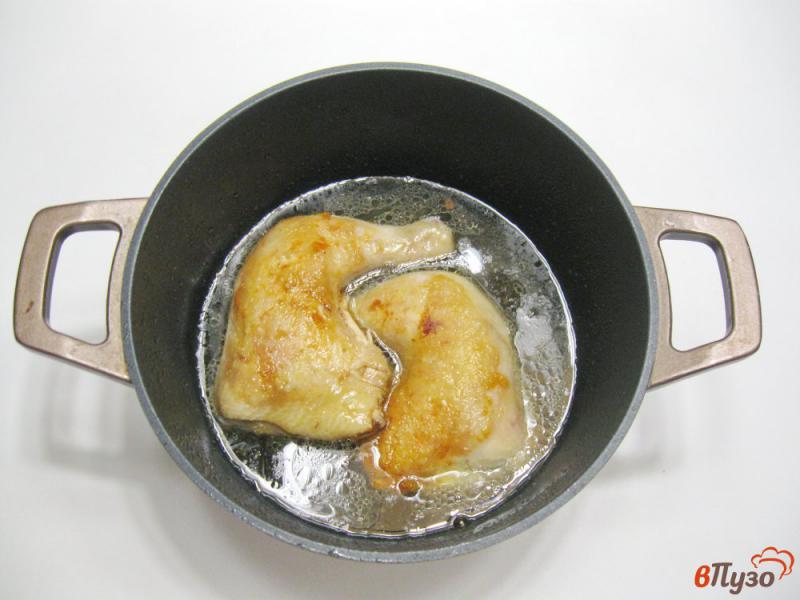 Фото приготовление рецепта: Жаркое из курицы с картофелем шаг №3