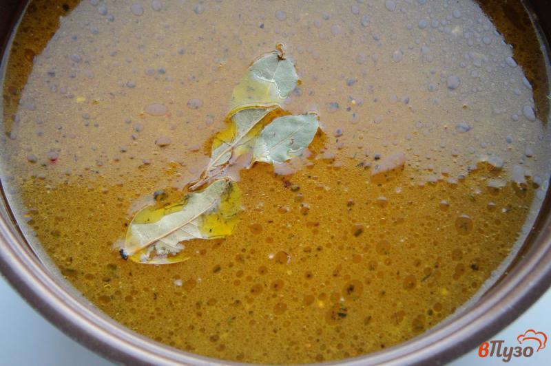 Фото приготовление рецепта: Суп с тыквой и пшеном в мультиварке шаг №8