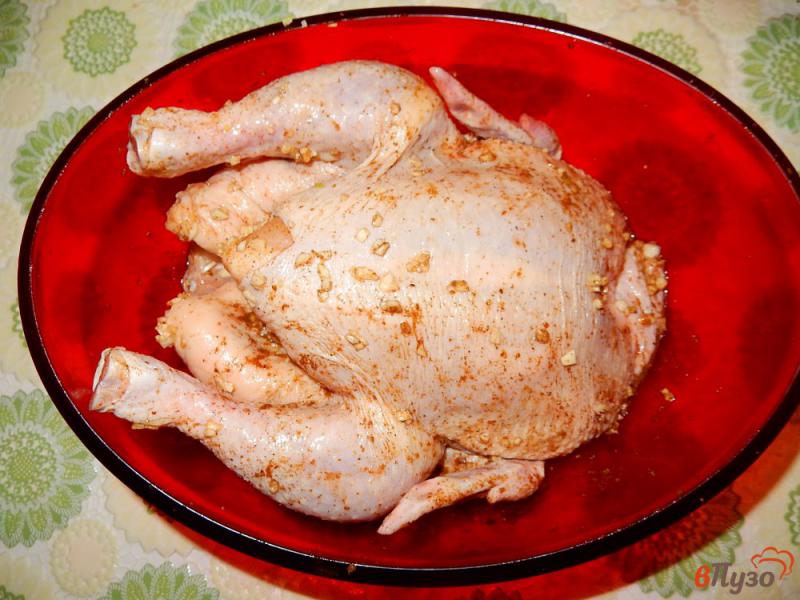 Фото приготовление рецепта: Курица с яблоками и черносливом шаг №2