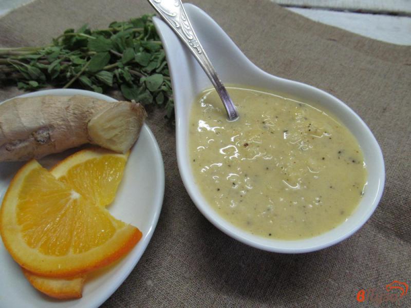 Фото приготовление рецепта: Соус из апельсина с имбирем шаг №5