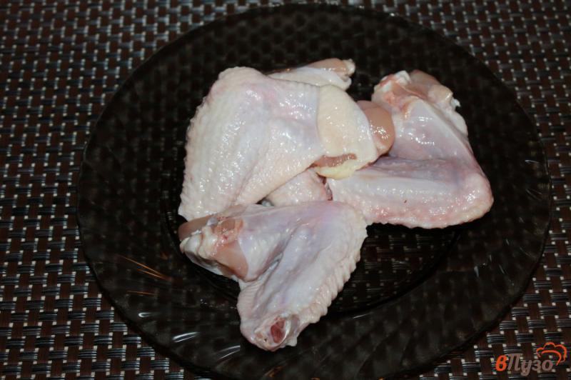 Фото приготовление рецепта: Куриные крылья в лимонно - чесночном маринаде шаг №1