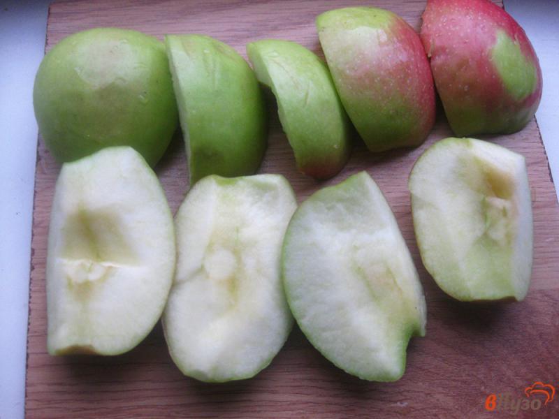 Фото приготовление рецепта: Утка с яблоками в духовке шаг №3