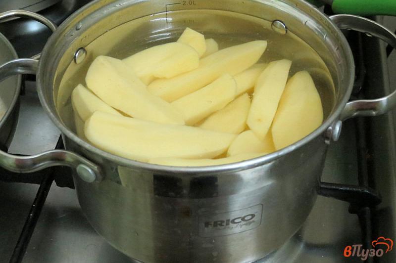 Фото приготовление рецепта: Картофельное пюре по-деревенски шаг №2