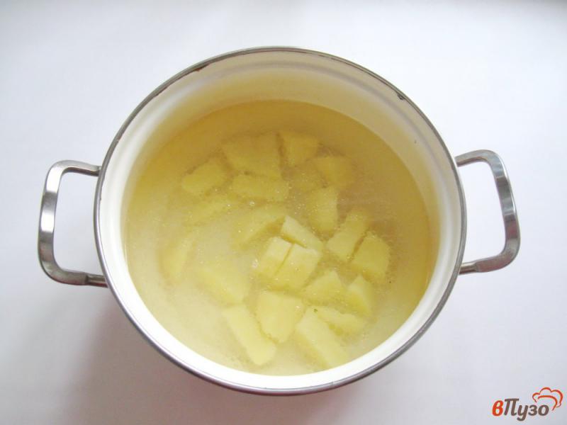 Фото приготовление рецепта: Суп с творожными клецками шаг №1