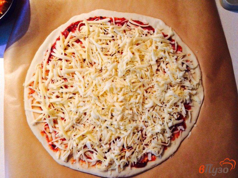 Фото приготовление рецепта: Пицца болоньеза шаг №8