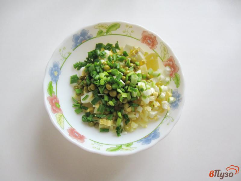 Фото приготовление рецепта: Зеленый картофельный салат шаг №4