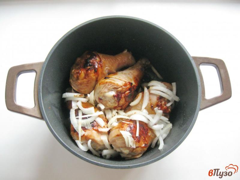 Фото приготовление рецепта: Курица в медово-соевом маринаде шаг №6