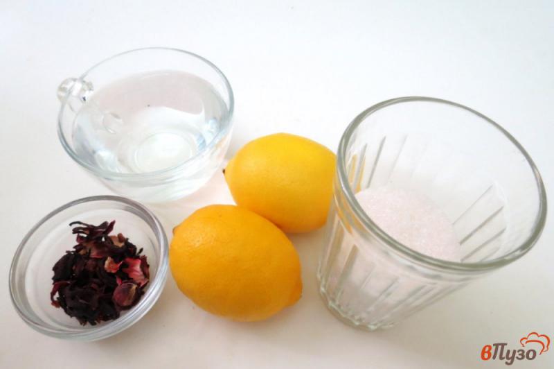 Фото приготовление рецепта: Лимонный напиток с каркаде в мультиварке шаг №1